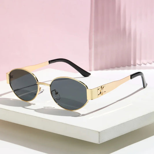 Retro Oval Sunglasses